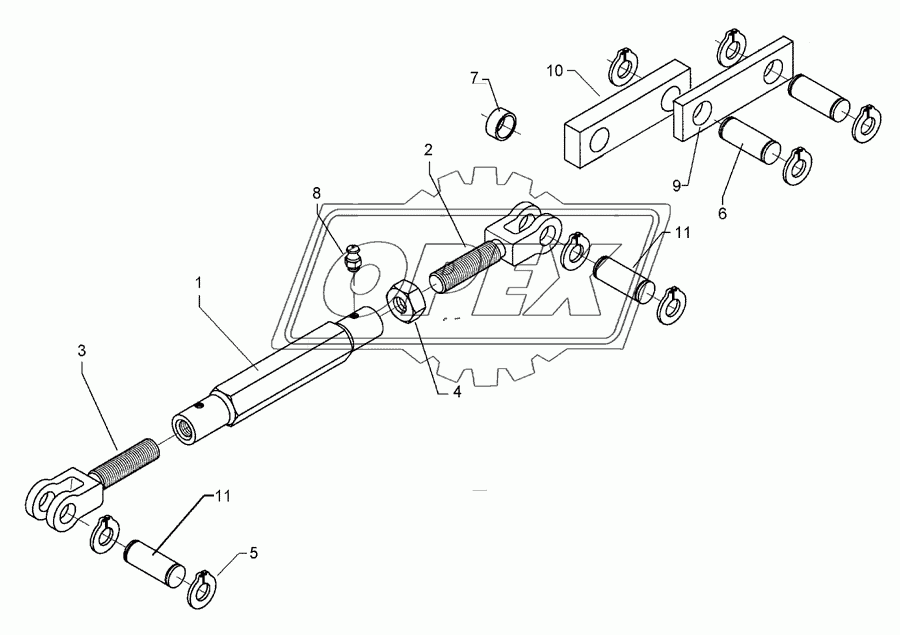 Turnbuckle	TG-250-M