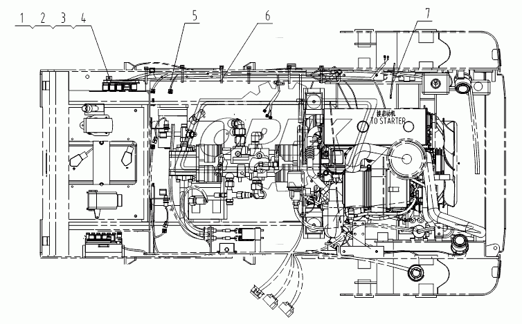 46C5243 000 A/C WIRING