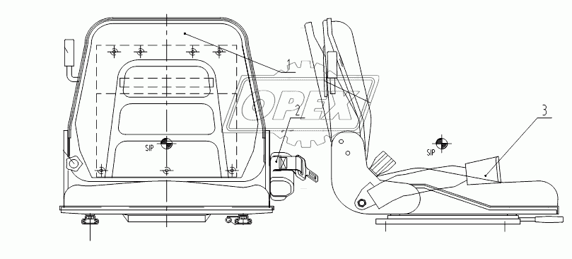 47C0452 000 SEAT AS