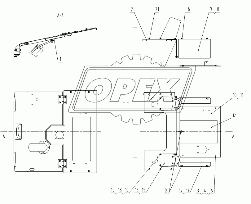 44E0229 010 CAB ACCESSORIES