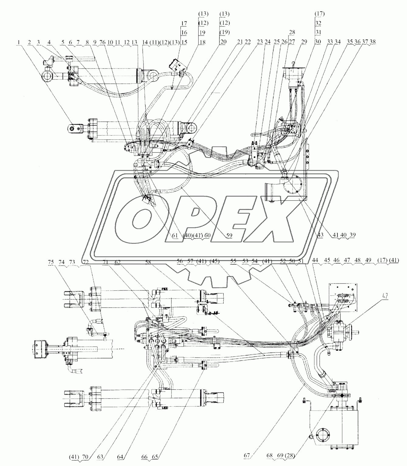 11E0097 Гидравлическая система