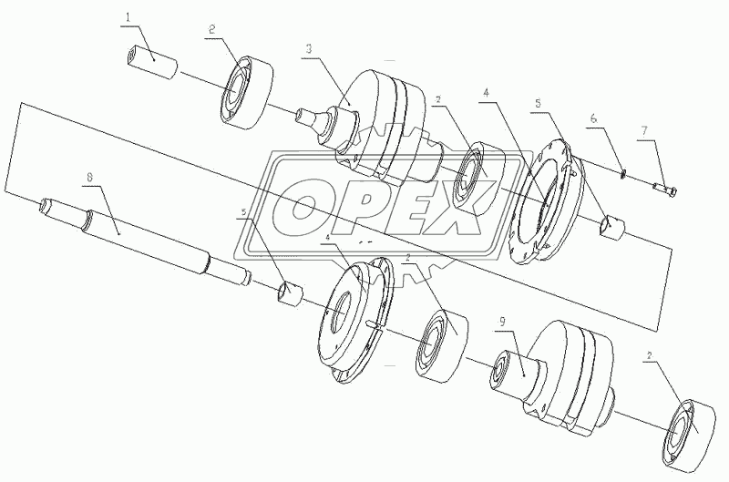 Vibration shaft