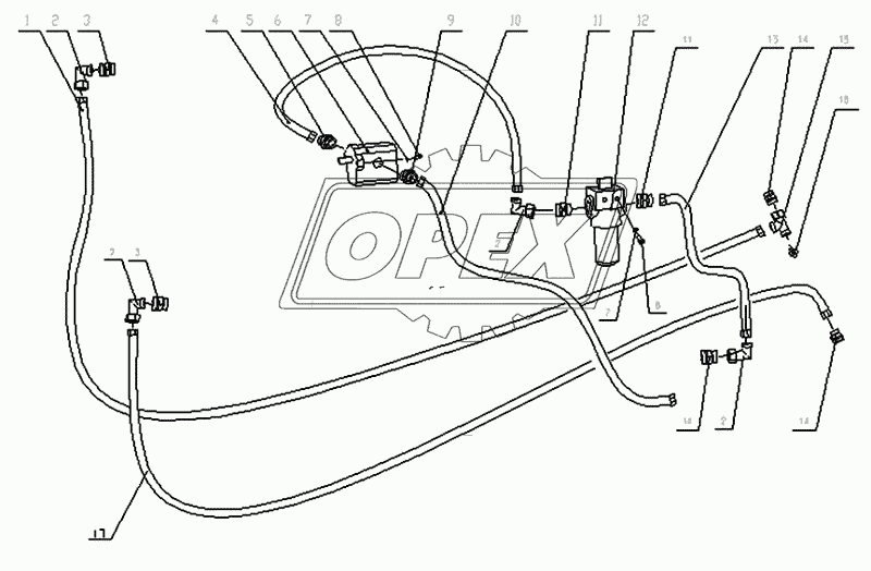 Speed control hydraulic system