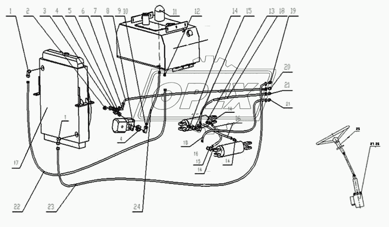 Hydraulic steering system