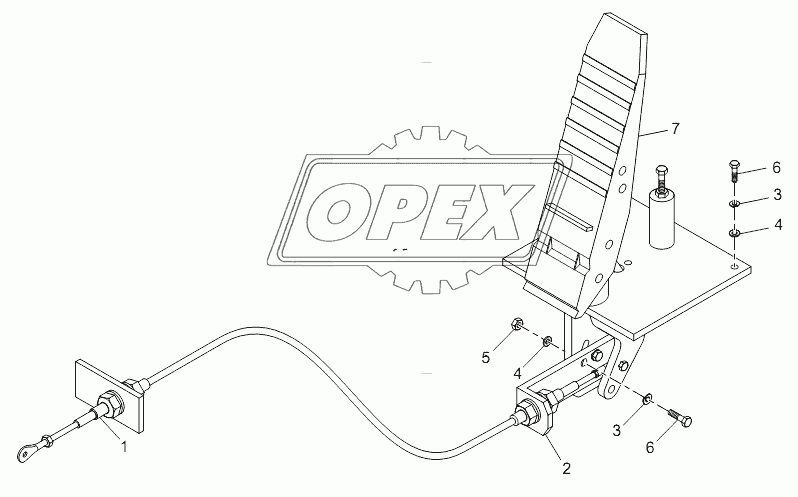 Throttle control assembly (LG30F.01 I .06)