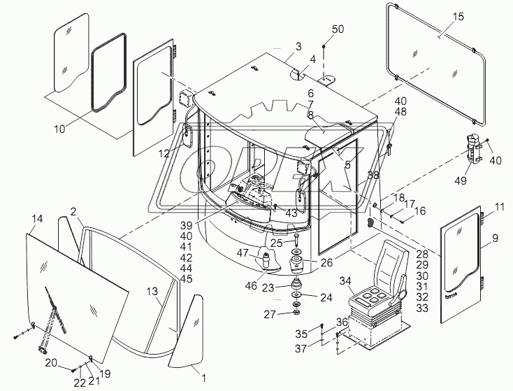 Cab System (CDM833.12)