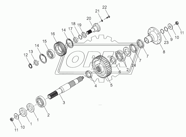 Transmission Assembly III (LG835.03.01.03)