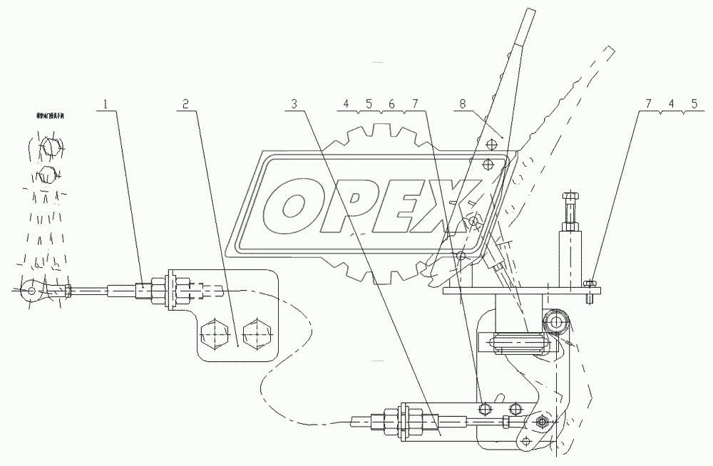 Throttle Pedal Assembly