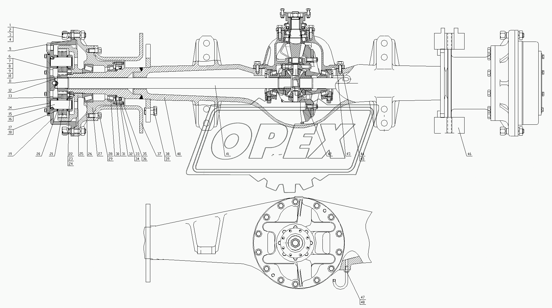 Front Axle Assembly