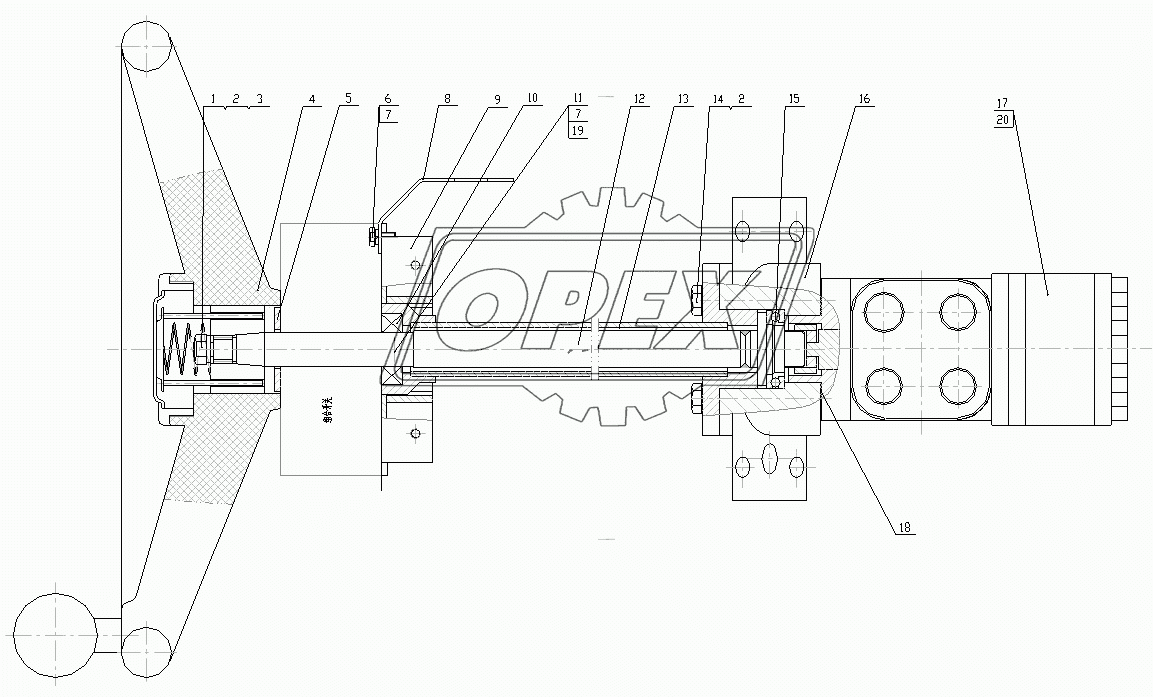 Hydraulic Steering Gear