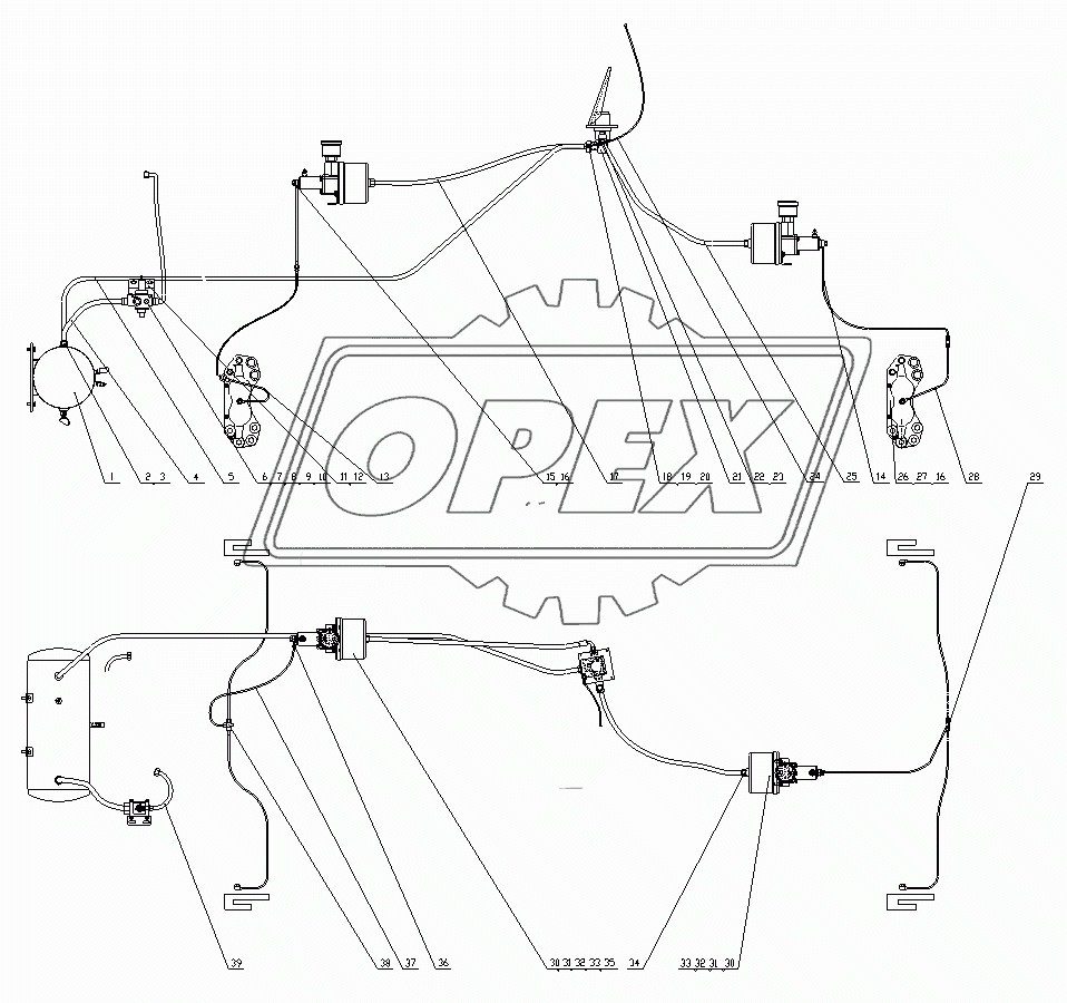 Service Brake System