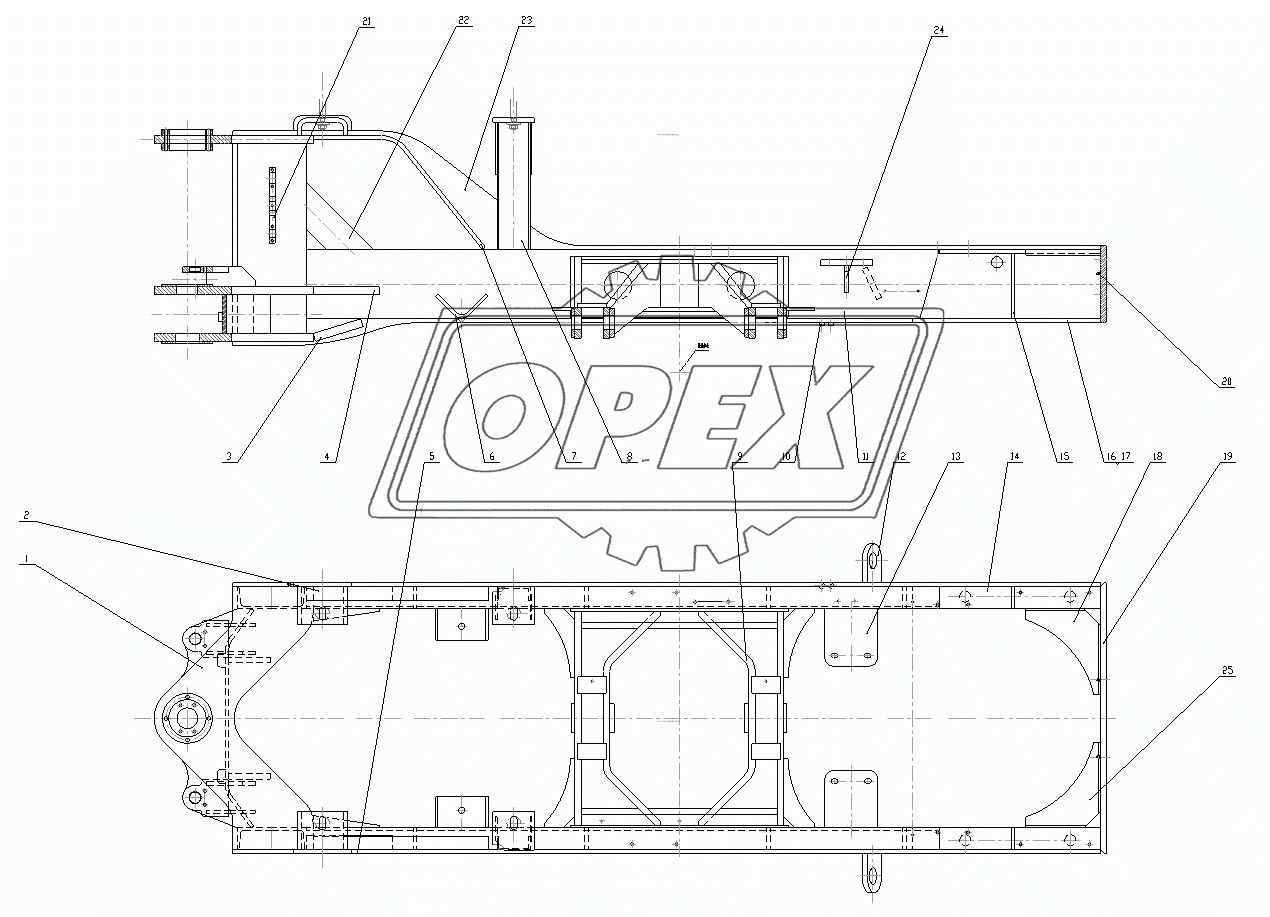 Rear Frame Assembly