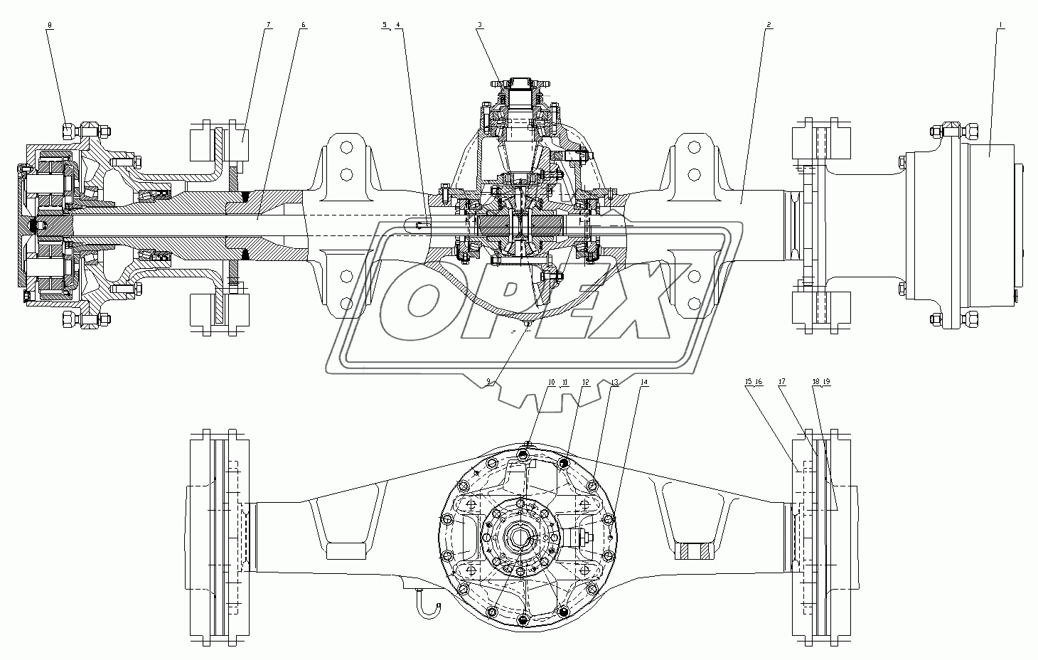 Front Axle Assembly