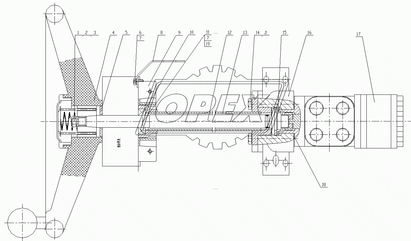 Hydraulic Steering Gear