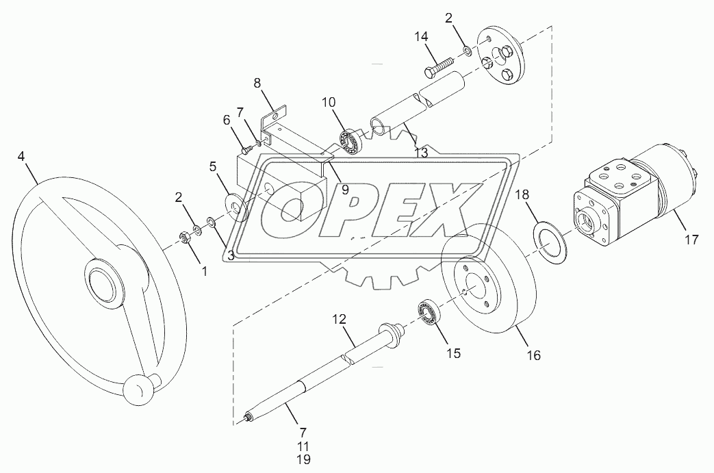 Hydraulic Steering Gear (LG860.06.01)