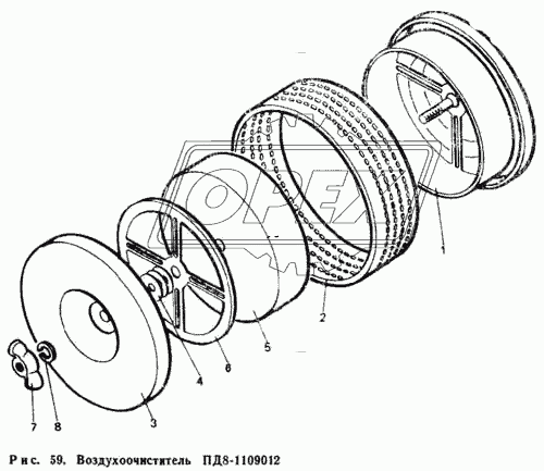 Воздухоочиститель ПД8-1109012