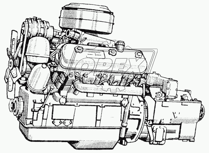 Двигатель ЯМЗ-236
