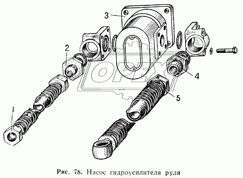 Насос гидроусилителя руля