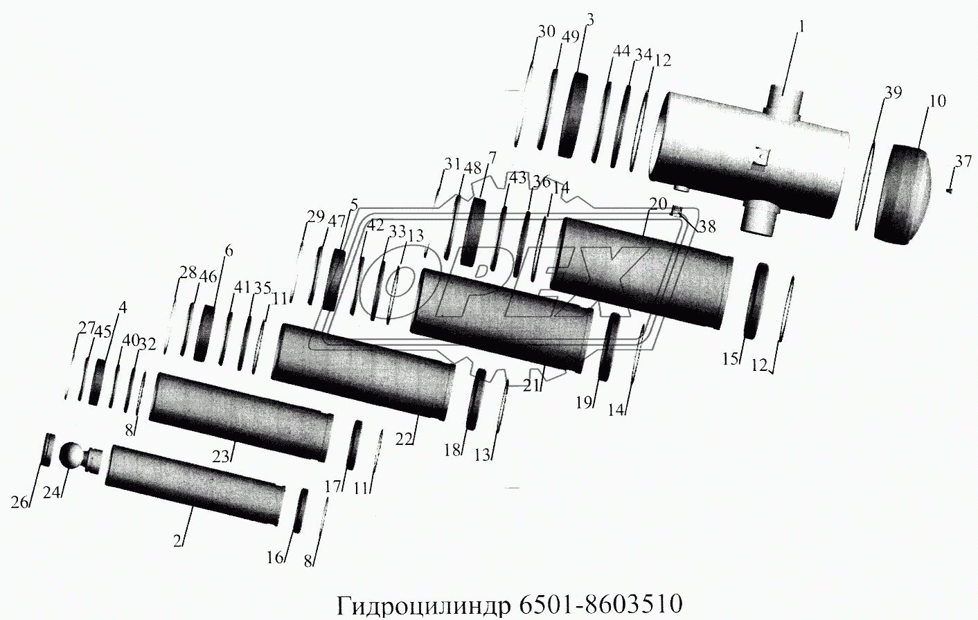 Гидроцилиндр 6501-8603510