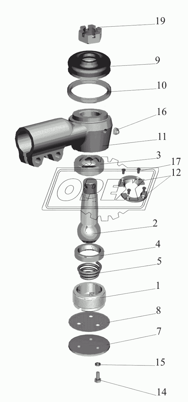 Наконечник 651608-3003056