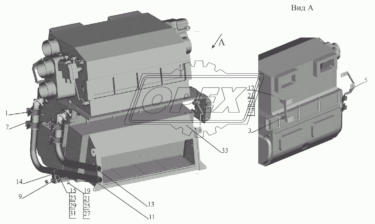 Отопитель 631019-8101010-010