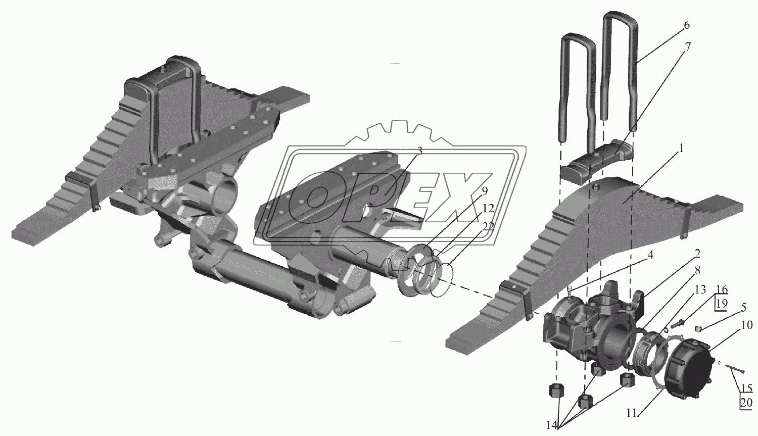 Подвеска балансирная 6501A8-2900012