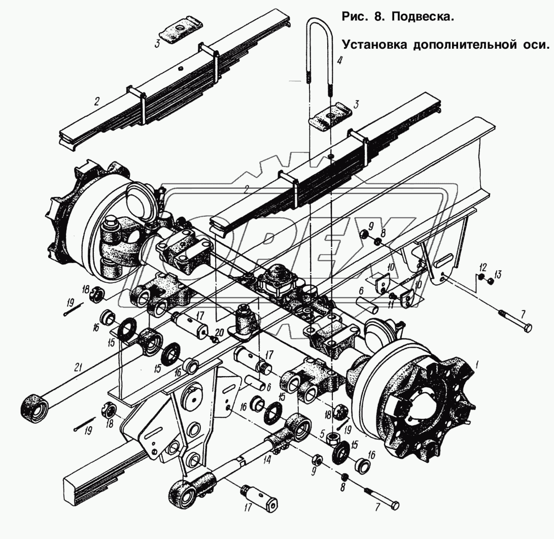 Подвеска. Установка дополнительной оси