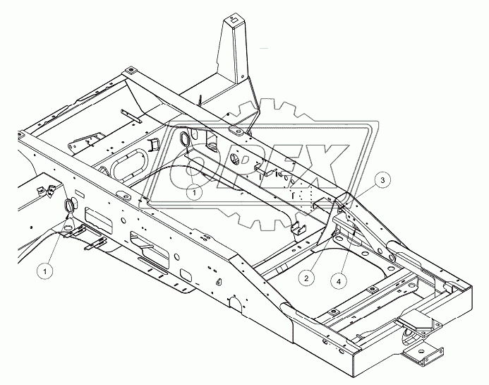 FRAME/HOSE GUARDS