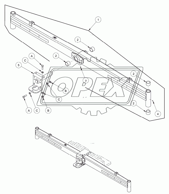 WALKING BEAM-FIXED LENGTH