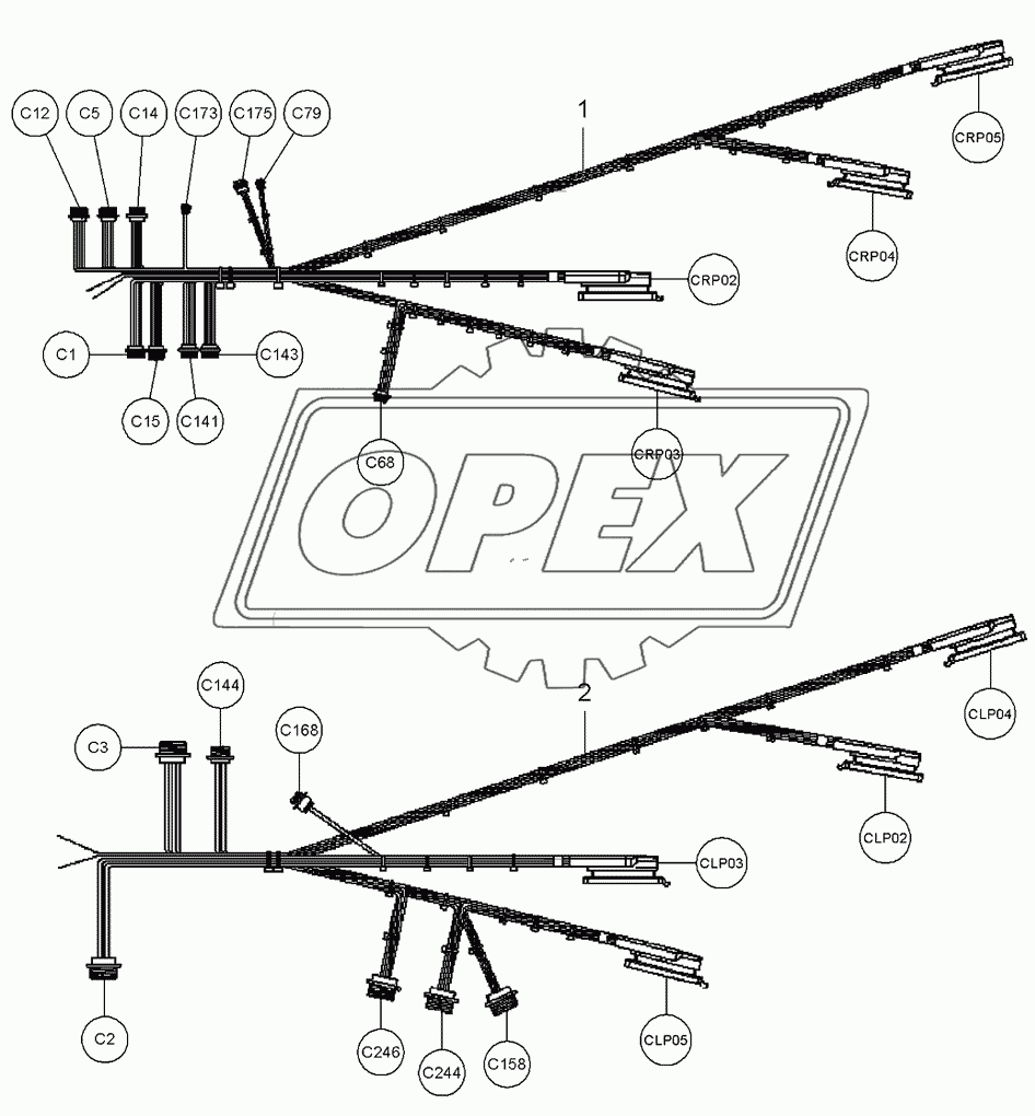 Electrical Wiring Computer Harness 1