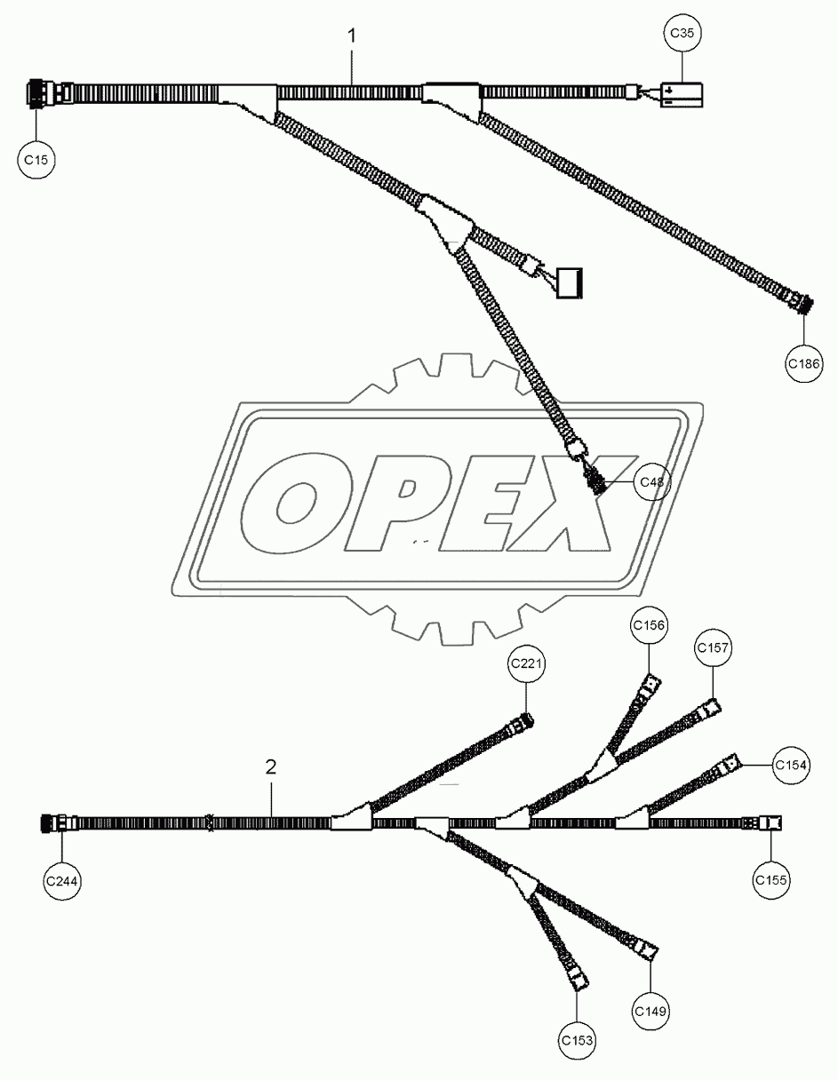 Electrical Wiring Machine Harness 2