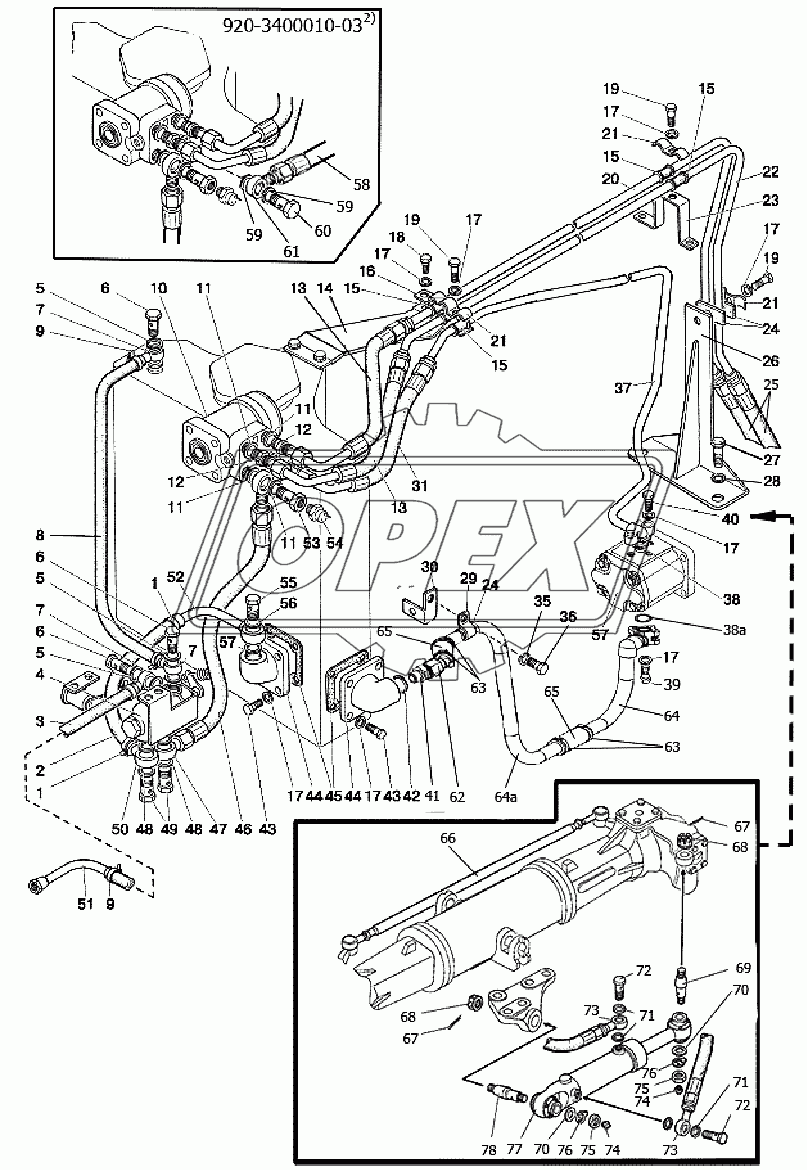 Управление рулевое 920-3400010-01/-03