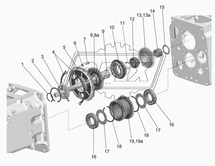 Редуктор (для синхронизированных КП)