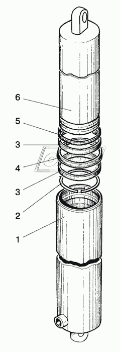 Цилиндр гидроподъемника