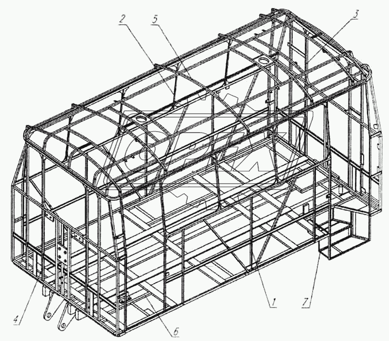Каркас кузова 2