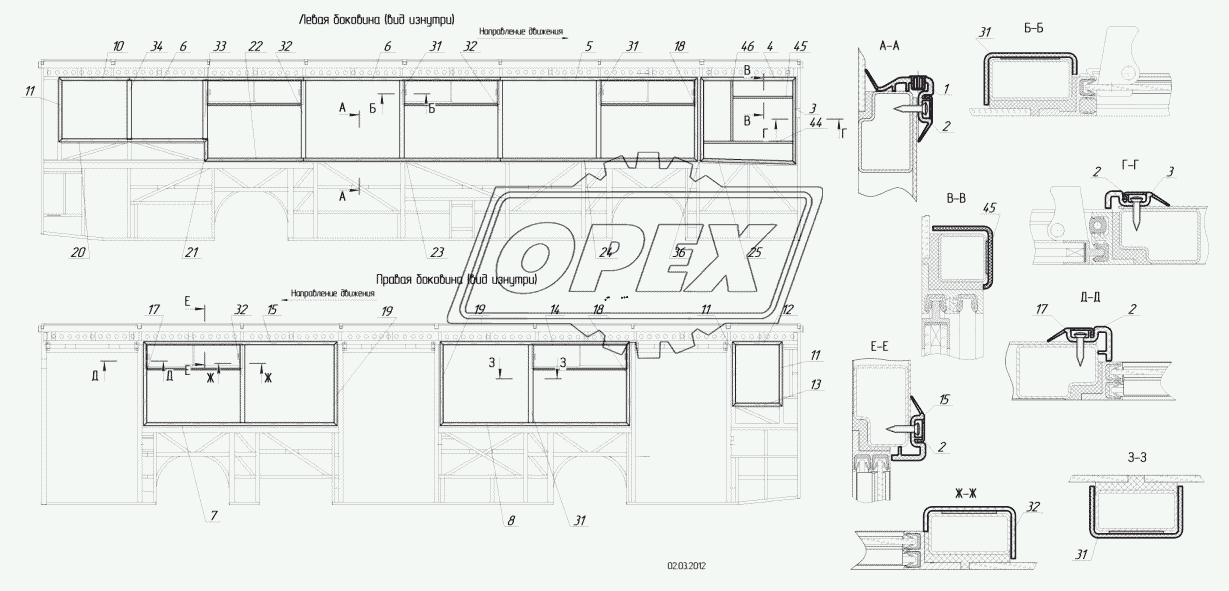 5299-5403100 – Окантовка окон