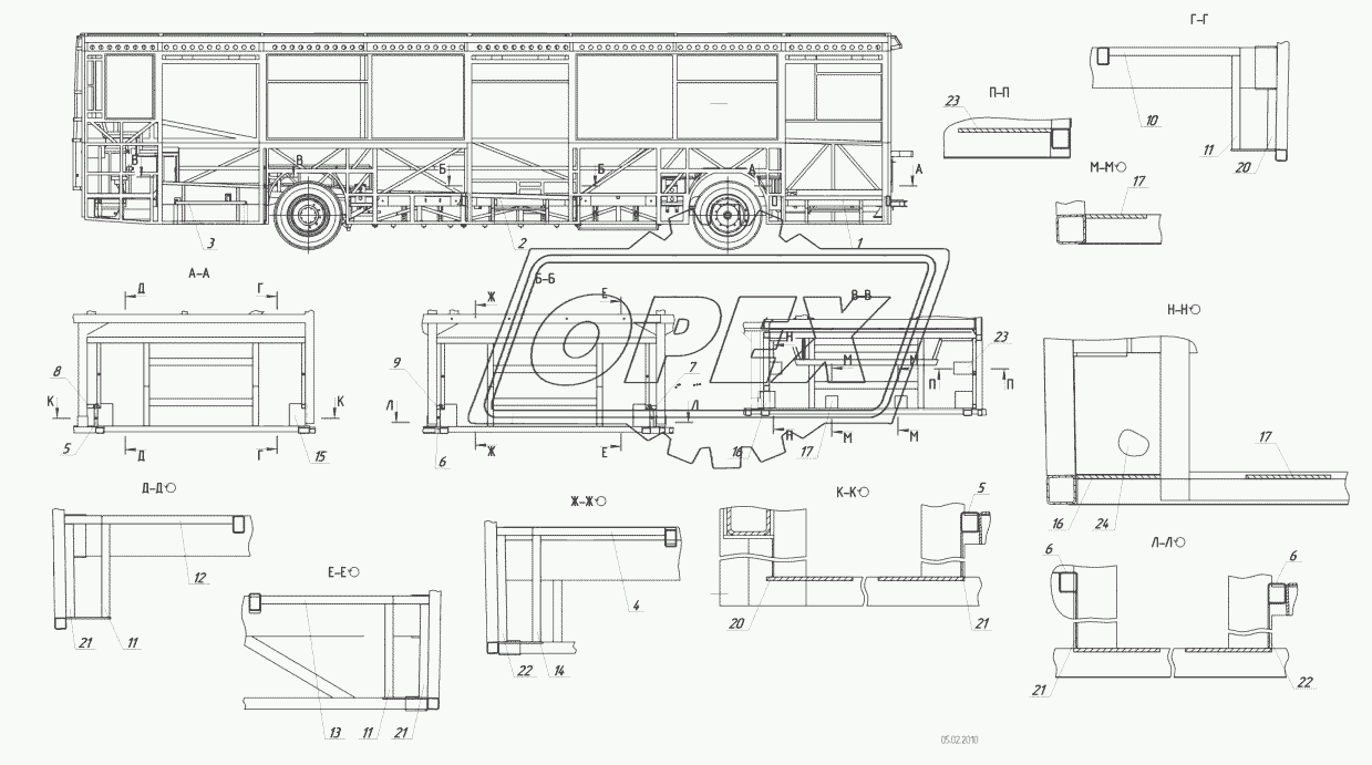 5299-5101600 – Установка подножек