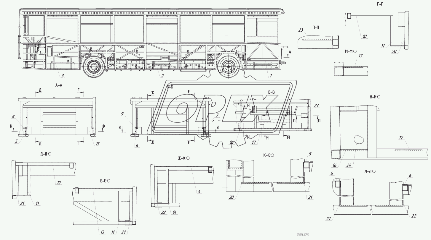 5299-5101600 – Установка подножек