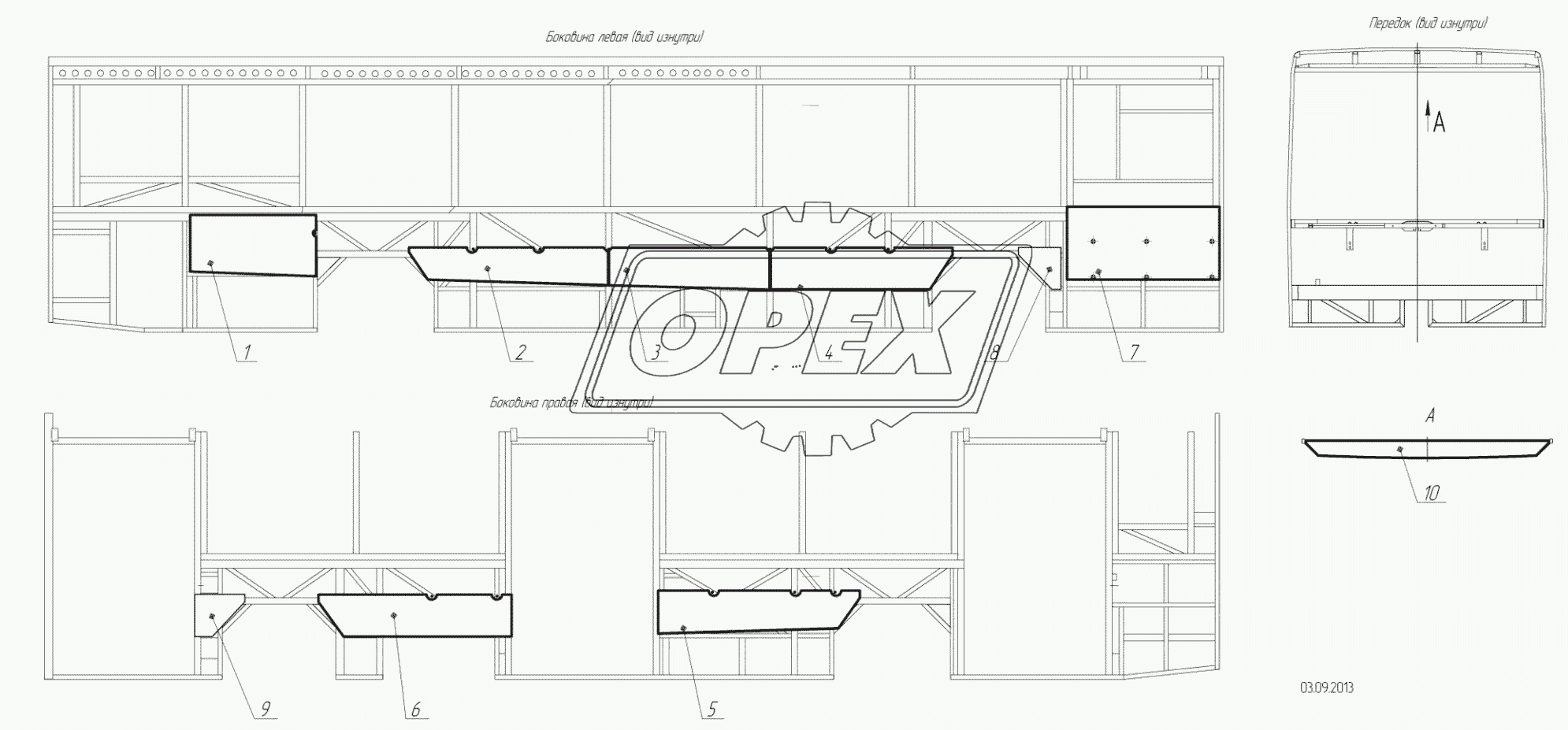 5299-102-5701640 – Установка панелей оцинковки