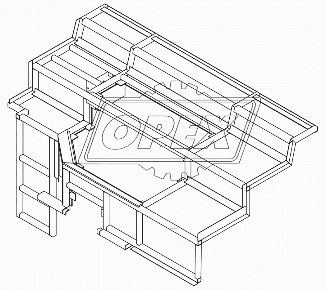 Каркас мотоотсека