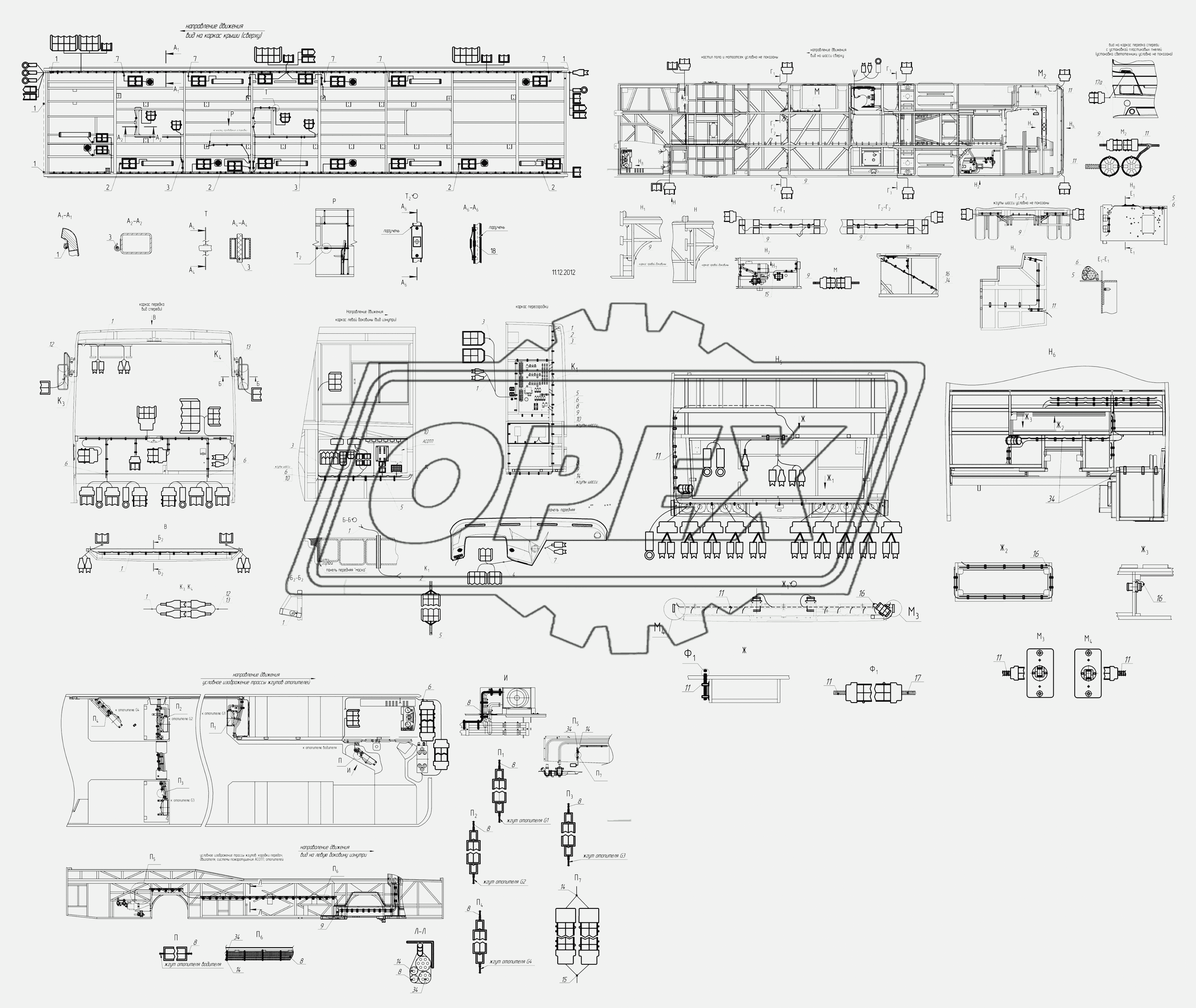 5299-30-32-3700000 – Электромонтажный чертеж