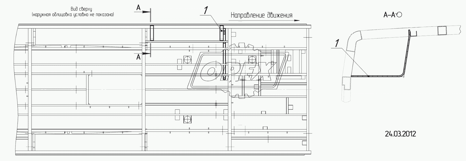 52994-8128200 – Установка кронштейнов воздушных каналов