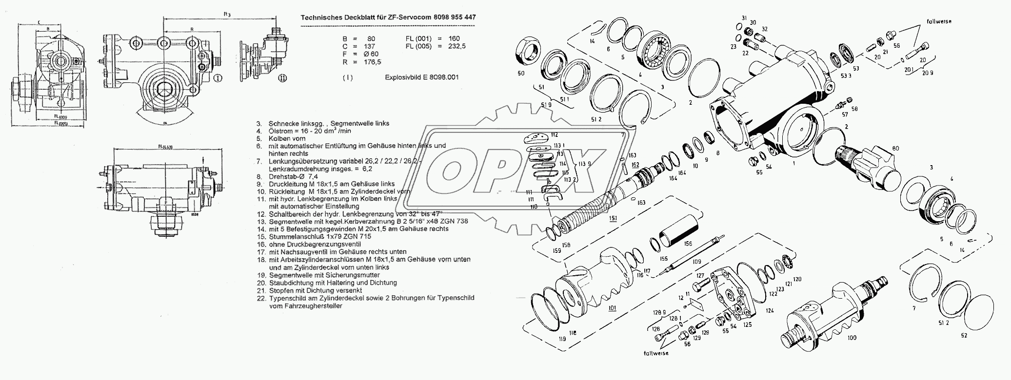 SERVOCOMTRONIC SPARE PARTS LIST version: ZF8098955447