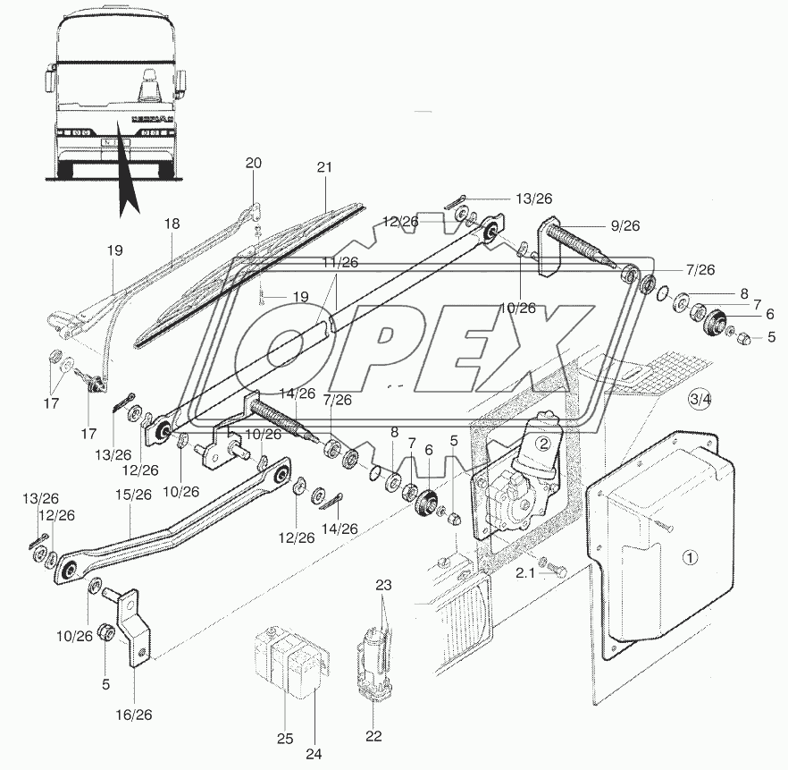 WIPERS-WASHER SYSTEM