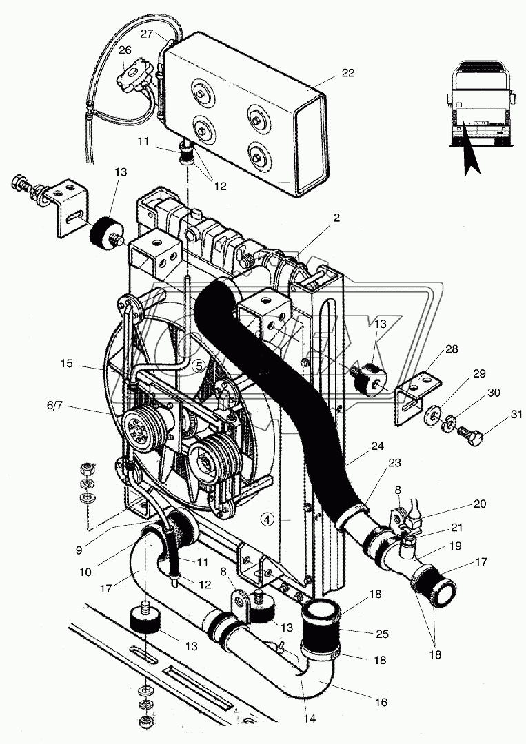 WATER CIRCULATION MAN-Motor 2876 LOH 01 1