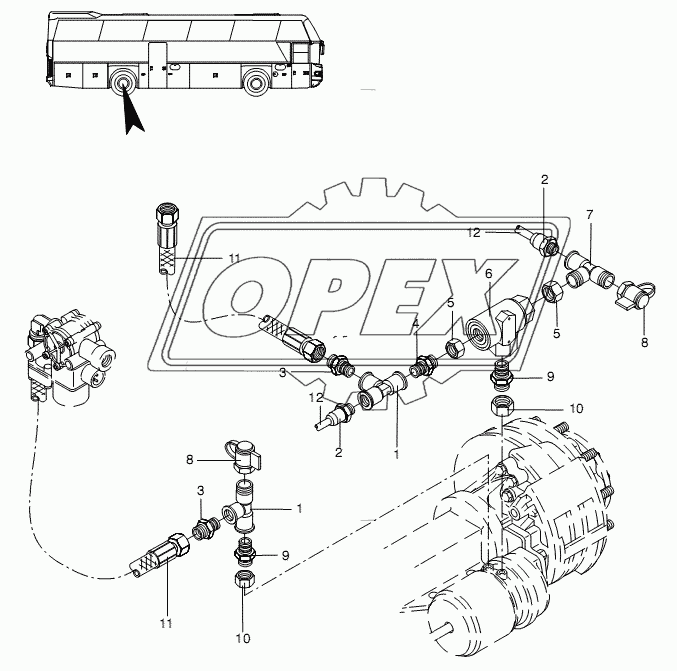 BRAKE HOSE 3