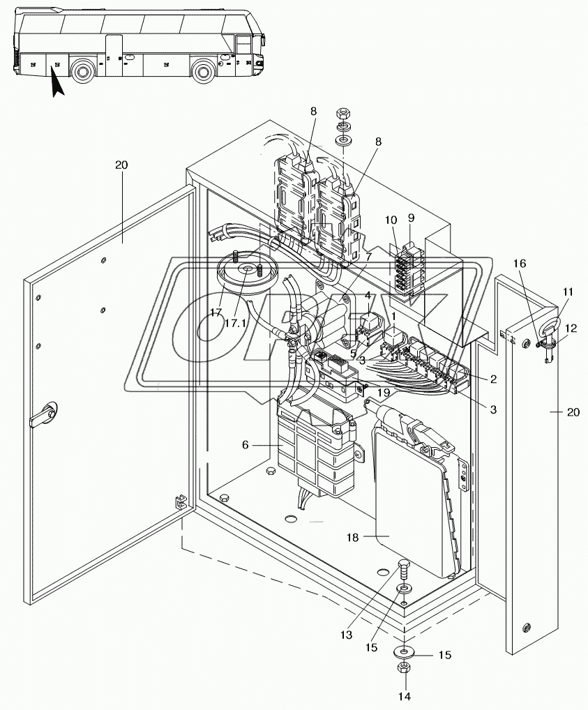 E-SWITCH CASE REAR 1