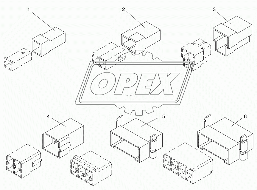 FLAT PLUG HOUSING