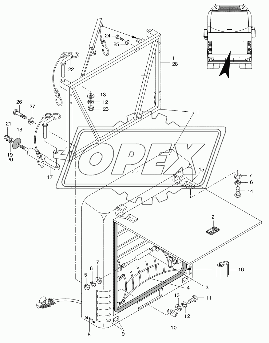 SKI CARRIER BOX