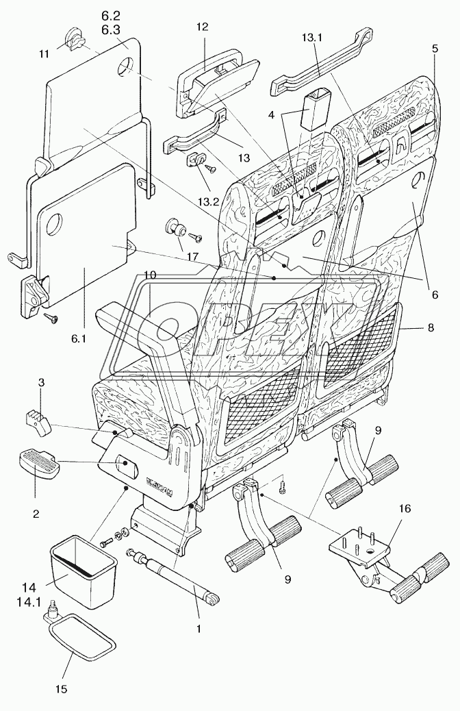 PASSENGERS SEAT KIEL 2